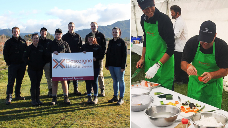 Gascoigne Wicks sponsors the Young Viticulturists Competition and we are Platinum Sponsors of the Havelock Mussel and Seafood Festival.